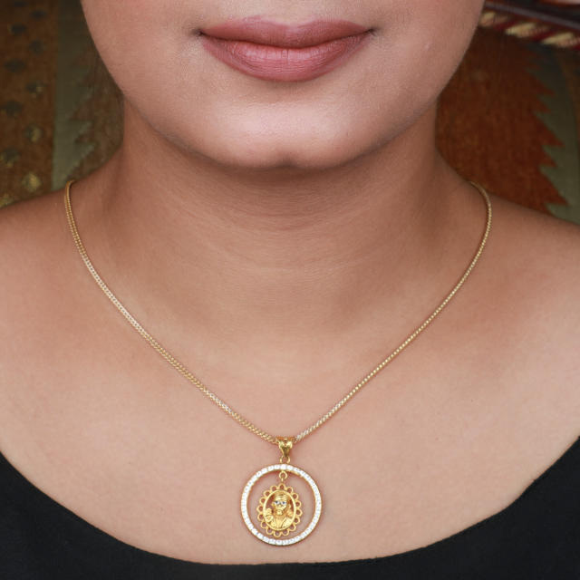 God hot sale gold locket