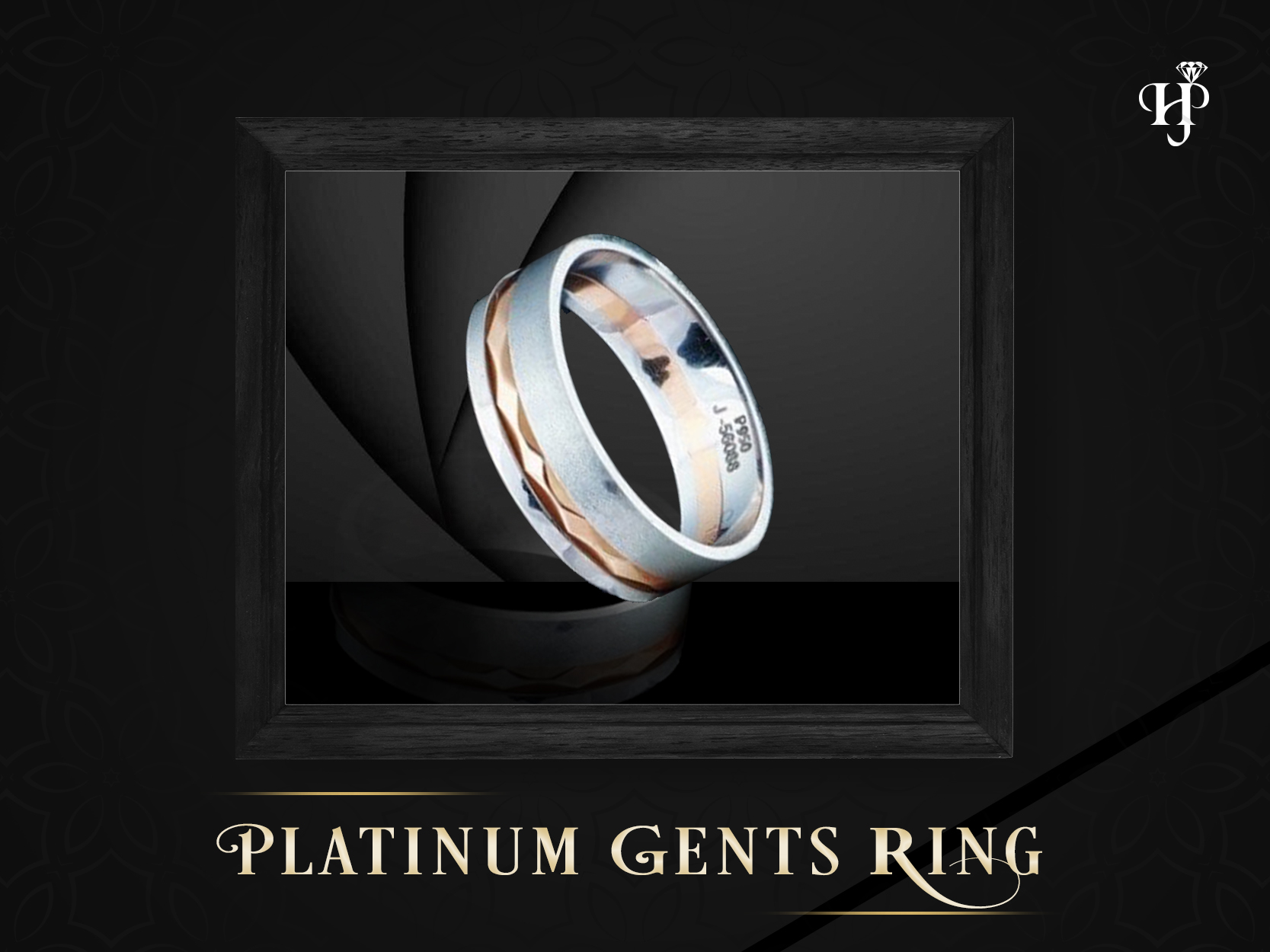 Platinum Gents Ring