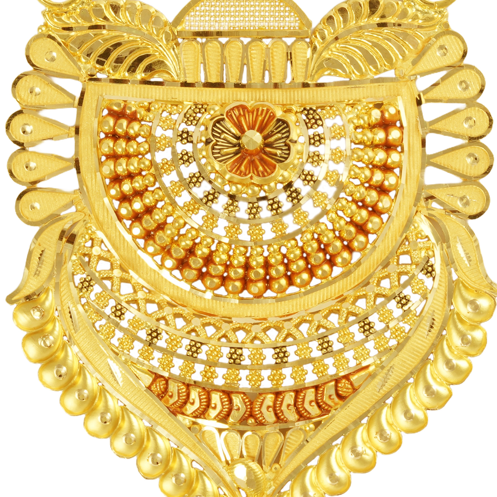Hira Panna 22k Gold outlet Mangalsutra Locket
