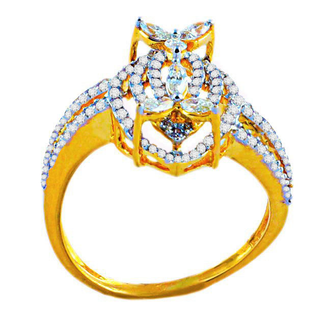 14KT Gold Ladies Wedding Ring F236-15876-14KY | Gala Jewelers Inc. | White  Oak, PA